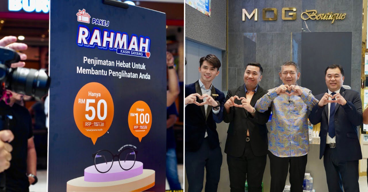 PAYUNG RAHMAH INITIATIVE INCLUDES GLASSES PURCHASE FOR AS LOW AS RM50