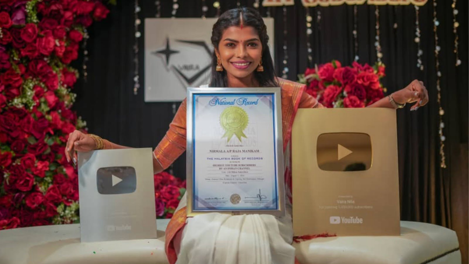 Nila Linges Breaks Records with Highest Subscribed Indian Channel in Malaysia