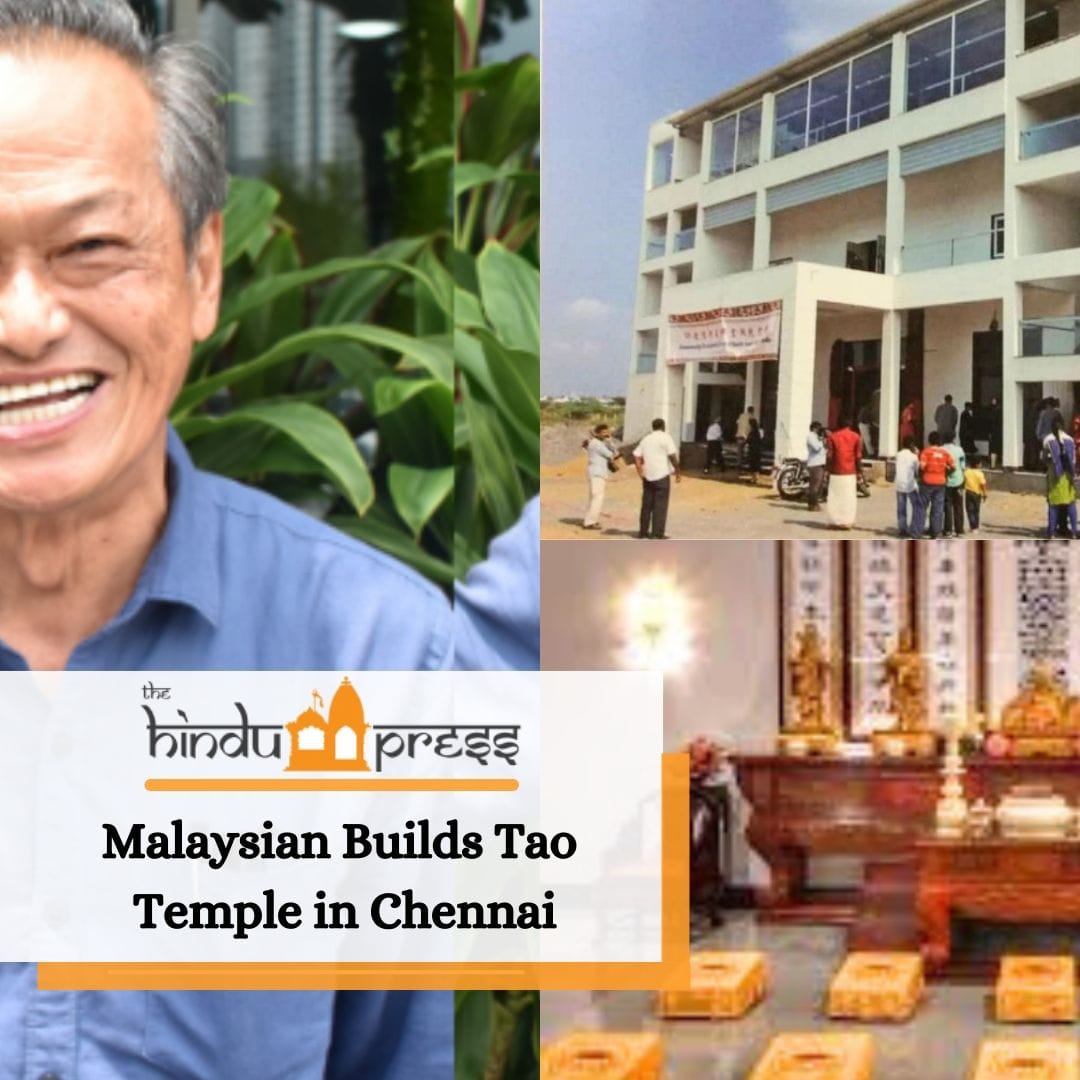 Malaysian Builds Tao Temple in Chennai