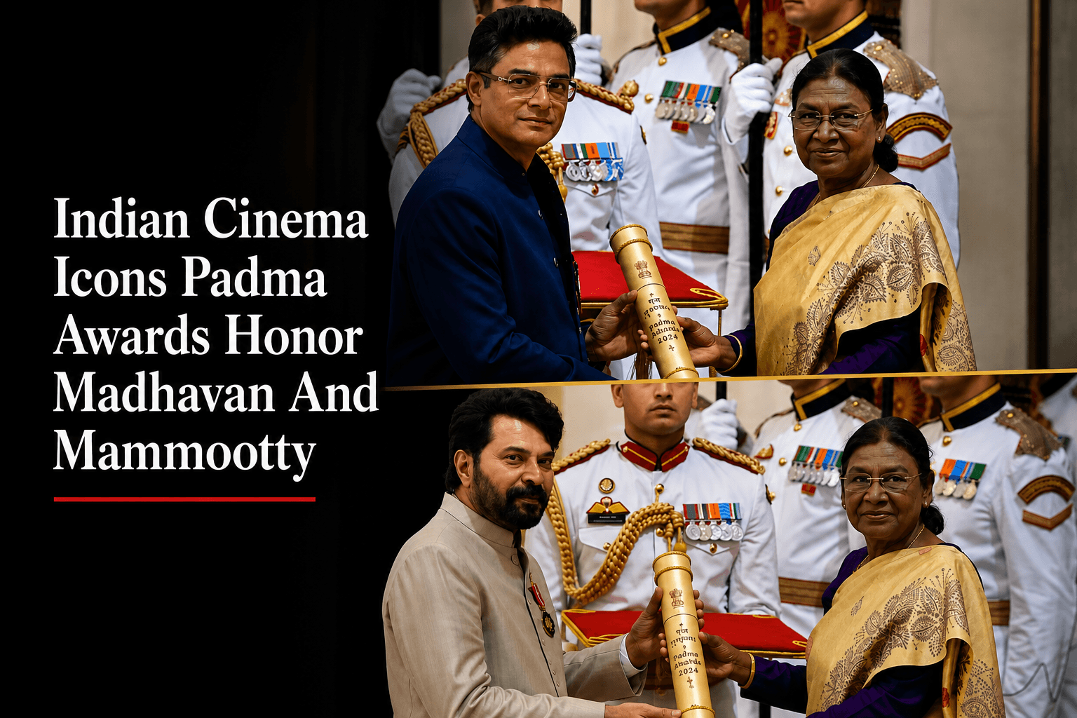 Indian Cinema Icons Padma Awards Honor Madhavan And Mammootty