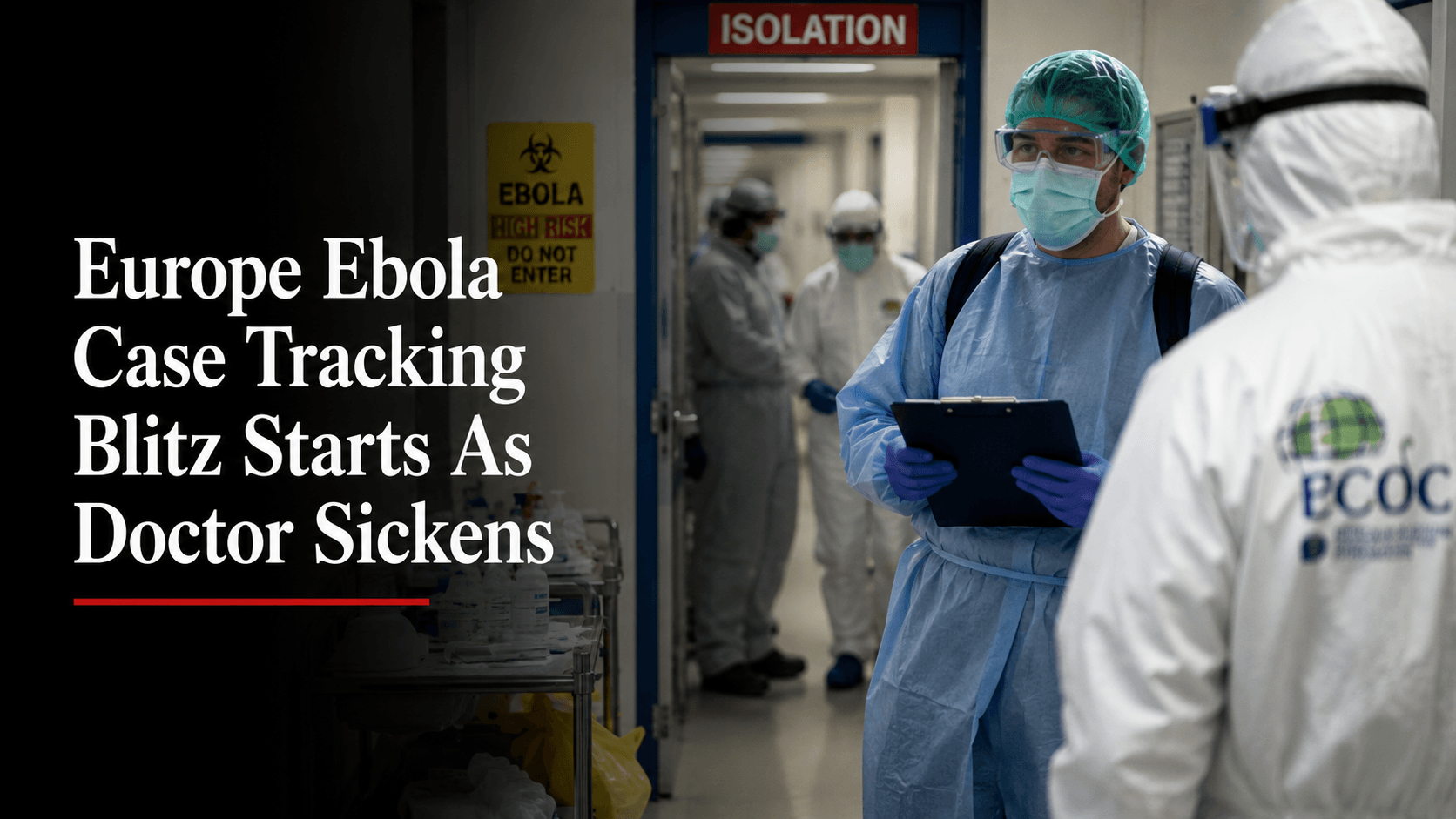 Europe Ebola Case Tracking Blitz Starts As Doctor Sickens